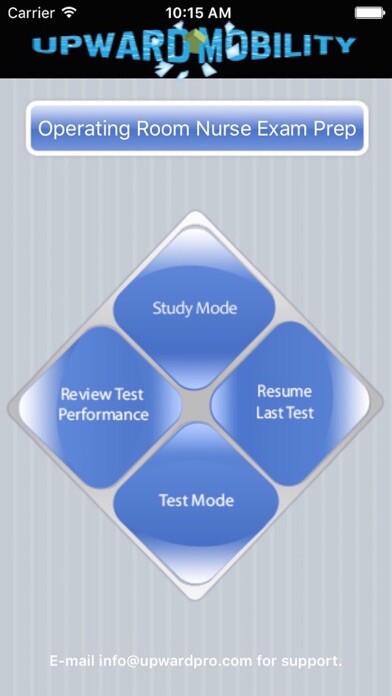 Emulate iPhone app Operating Room Nurse Exam Prep using MyAndroid