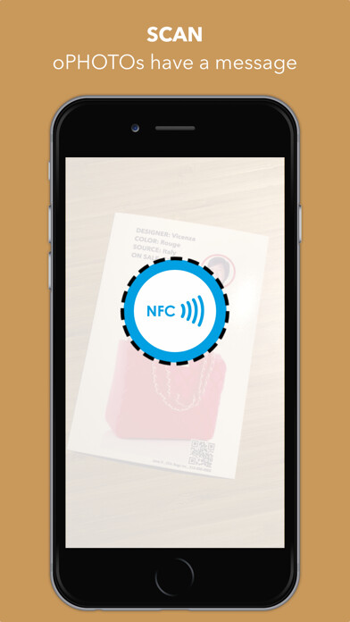 Emulate iPhone app oPHOTO : Tag Reader using MyAndroid