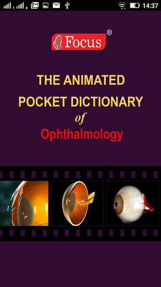 Emulate Android APK Ophthalmology -Pocket Dict.