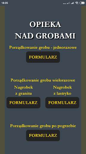 Run android online APK Opieka nad grobami w Warszawie, Polska from MyAndroid or emulate Opieka nad grobami w Warszawie, Polska using MyAndroid Run android online APK Opieka nad grobami w Warszawie, Polska from MyAndroid or emulate Opieka nad grobami w Warszawie, Polska using MyAndroid