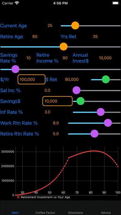 Emulate iPhone app OPie RetireFIRE using MyAndroid Emulate iPhone app OPie RetireFIRE using MyAndroid