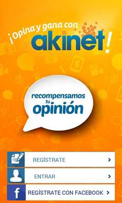 Emulate Android APK Opina y Gana con Akinet