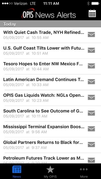 Emulate iPhone app OPIS Mobile News Alerts using MyAndroid Emulate iPhone app OPIS Mobile News Alerts using MyAndroid