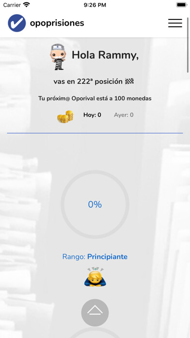 Emulate iPhone app Opoprisiones using MyAndroid Emulate iPhone app Opoprisiones using MyAndroid
