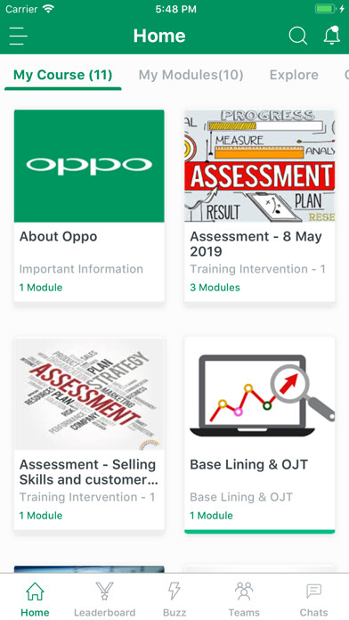 Emulate iPhone app Oppo Learning Academy using MyAndroid Emulate iPhone app Oppo Learning Academy using MyAndroid
