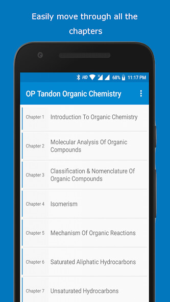 Run android online APK Op Tandon Organic Chemistry Textbook from MyAndroid or emulate Op Tandon Organic Chemistry Textbook using MyAndroid