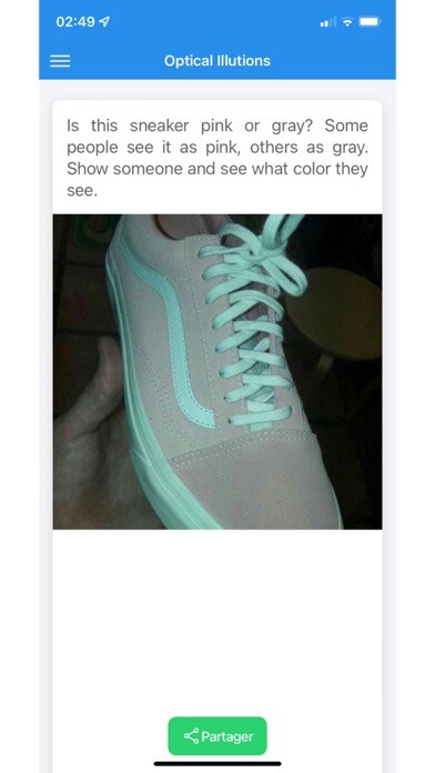 Emulate iPhone app Optical Illusion Pro using MyAndroid