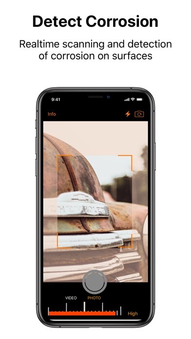 Emulate iPhone app Optical Surface Recognition using MyAndroid