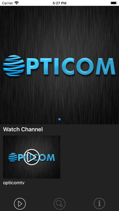 Emulate iPhone app OptiCom TV using MyAndroid