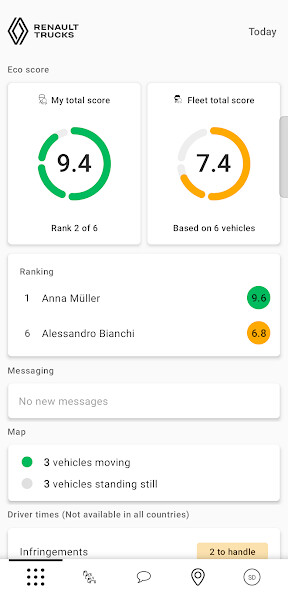 Emulate iPhone app OPTIFLEET using MyAndroid Emulate iPhone app OPTIFLEET using MyAndroid