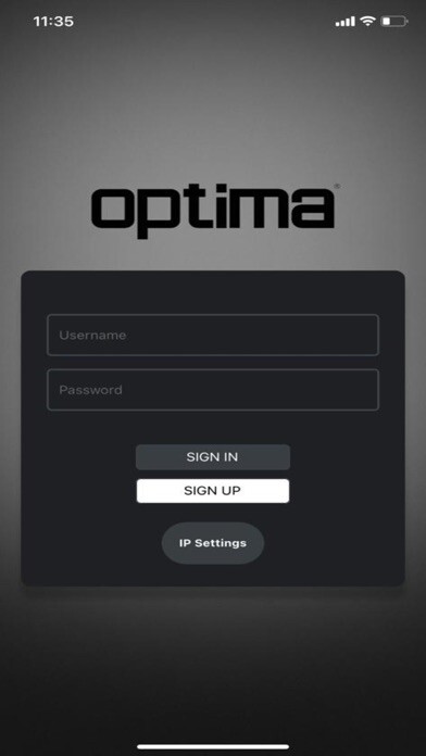 Emulate iPhone app Optima ALPR using MyAndroid