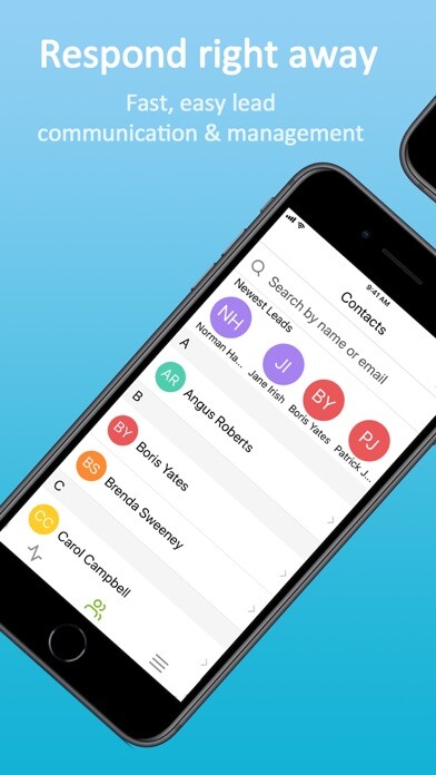 Emulate iPhone app Optima Leads using MyAndroid