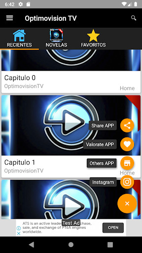 Run android online APK Optimovision Tv - Telenovelas from MyAndroid or emulate Optimovision Tv - Telenovelas using MyAndroid