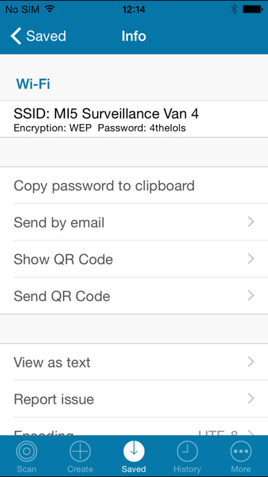 Emulate iPhone app Optiscan QR Code Reader using MyAndroid Emulate iPhone app Optiscan QR Code Reader using MyAndroid