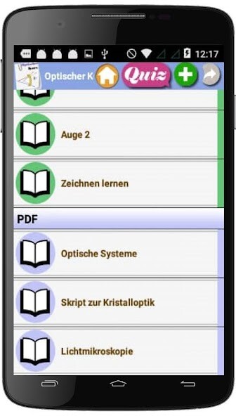 Run android online APK Optischer Kurs from MyAndroid or emulate Optischer Kurs using MyAndroid