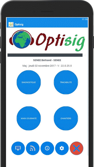 Run android online APK Optisig from MyAndroid or emulate Optisig using MyAndroid
