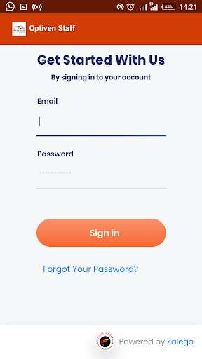 Run android online APK Optiven Staff HRMIS from MyAndroid or emulate Optiven Staff HRMIS using MyAndroid