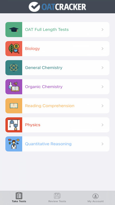 Emulate iPhone app Optometry Admission Test using MyAndroid Emulate iPhone app Optometry Admission Test using MyAndroid