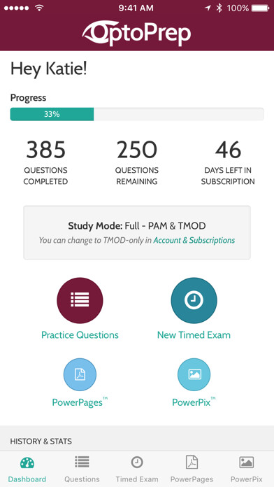 Emulate iPhone app OptoPrep - NBEO® Part II using MyAndroid