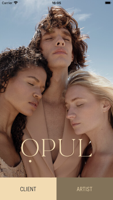 Emulate iPhone app OPUL - Luxury Beauty On Demand using MyAndroid