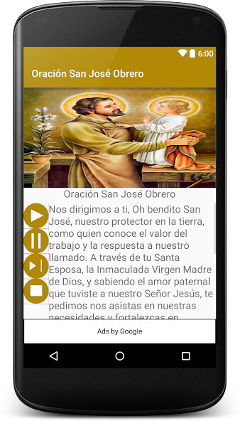 Run android online APK Oración a San José Obrero from MyAndroid or emulate Oración a San José Obrero using MyAndroid Run android online APK Oración a San José Obrero from MyAndroid or emulate Oración a San José Obrero using MyAndroid