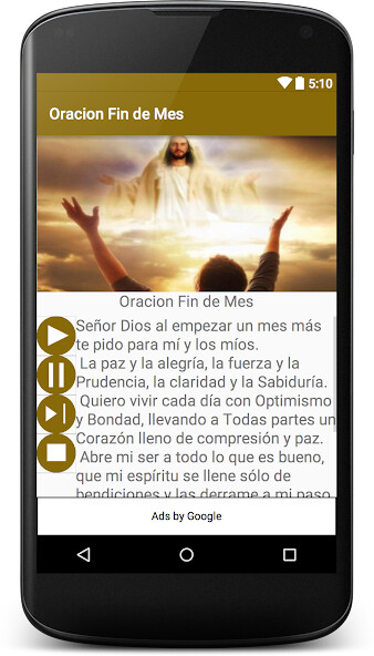 Run android online APK Oración Fin de Mes from MyAndroid or emulate Oración Fin de Mes using MyAndroid
