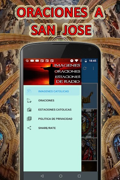 Run android online APK Oraciones a San Jose from MyAndroid or emulate Oraciones a San Jose using MyAndroid Run android online APK Oraciones a San Jose from MyAndroid or emulate Oraciones a San Jose using MyAndroid