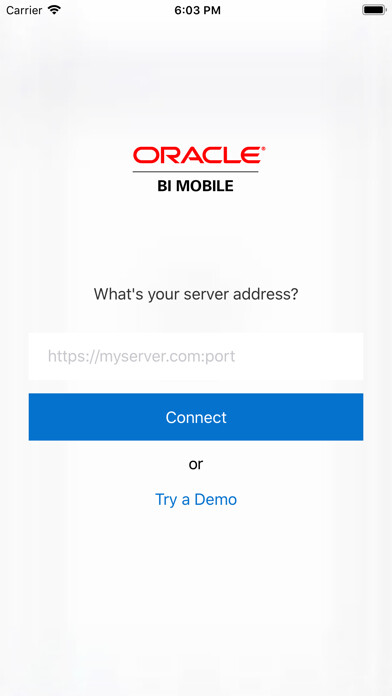 Emulate iPhone app Oracle BI Mobile using MyAndroid