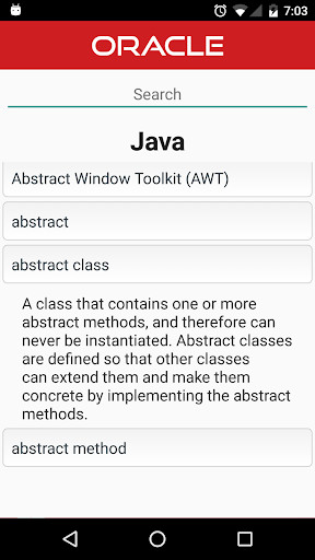 Run android online APK OracleDictionary(not official) from MyAndroid or emulate OracleDictionary(not official) using MyAndroid