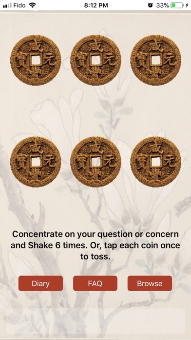 Emulate iPhone app Oracle I Ching using MyAndroid Emulate iPhone app Oracle I Ching using MyAndroid