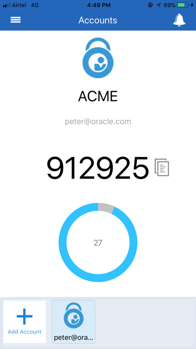 Emulate iPhone app Oracle Mobile Authenticator using MyAndroid Emulate iPhone app Oracle Mobile Authenticator using MyAndroid