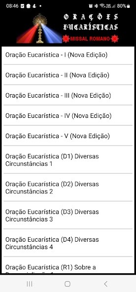 Run android online APK Orações Eucarísticas from MyAndroid or emulate Orações Eucarísticas using MyAndroid Run android online APK Orações Eucarísticas from MyAndroid or emulate Orações Eucarísticas using MyAndroid