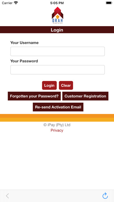 Emulate iPhone app Orah Energy using MyAndroid