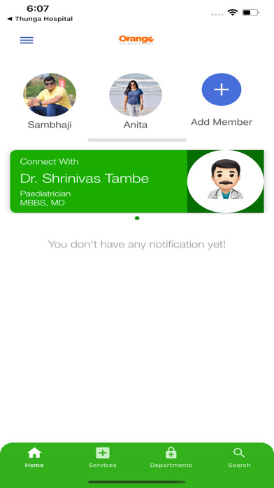 Emulate iPhone app Orange Childrens clinic using MyAndroid Emulate iPhone app Orange Childrens clinic using MyAndroid