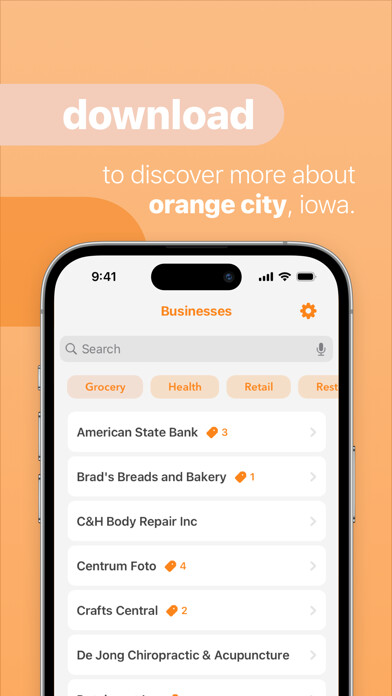 Emulate iPhone app Orange City using MyAndroid