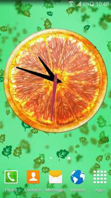 Emulate Android APK Orange Clock Widget