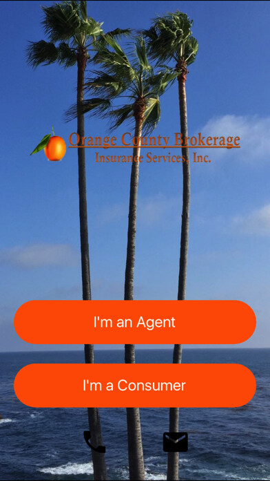 Emulate iPhone app Orange County Brokerage using MyAndroid