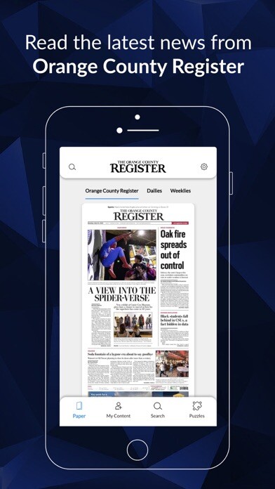 Emulate iPhone app Orange County eRegister using MyAndroid Emulate iPhone app Orange County eRegister using MyAndroid