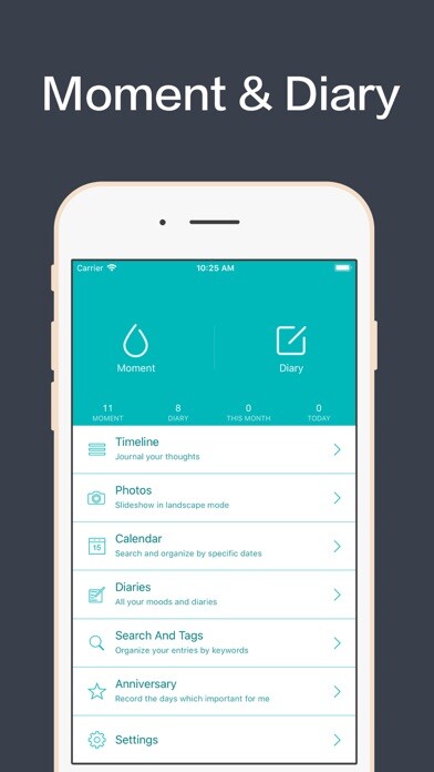 Emulate iPhone app Orange Diary-Gratitude Journal using MyAndroid Emulate iPhone app Orange Diary-Gratitude Journal using MyAndroid