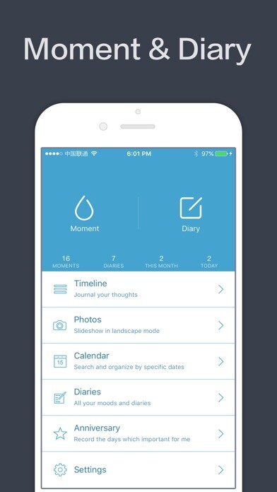 Emulate iPhone app Orange Diary - Private Journal using MyAndroid Emulate iPhone app Orange Diary - Private Journal using MyAndroid