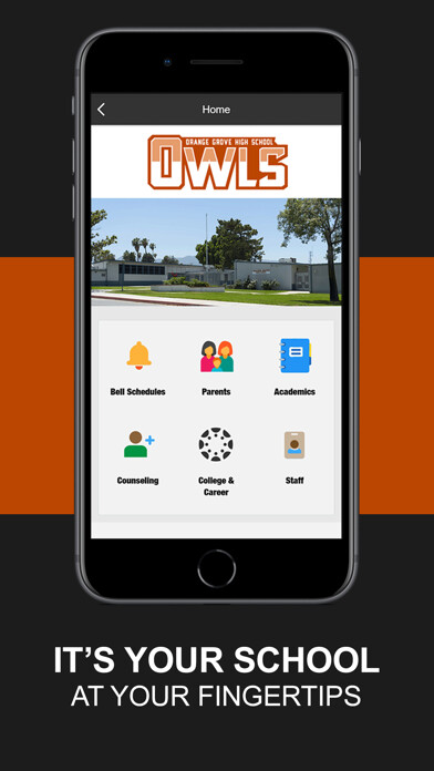 Emulate iPhone app Orange Grove High School using MyAndroid Emulate iPhone app Orange Grove High School using MyAndroid