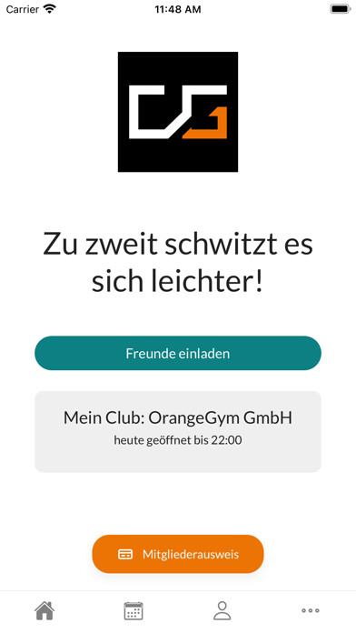 Emulate iPhone app Orange Gym using MyAndroid