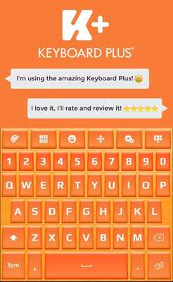 Emulate Android APK Orange HD Keyboard Emulate Android APK Orange HD Keyboard