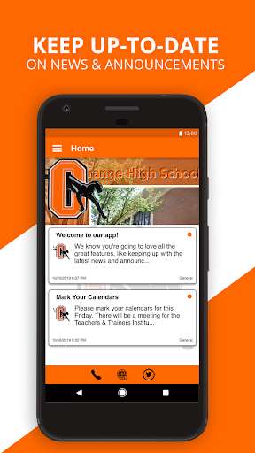 Emulate Android APK Orange High School Panthers
