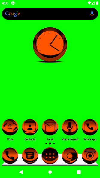 Run android online APK Orange Icon Pack Style 3 from MyAndroid or emulate Orange Icon Pack Style 3 using MyAndroid