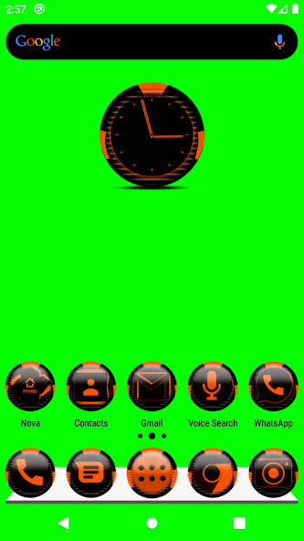 Orange Icon Pack Style 6