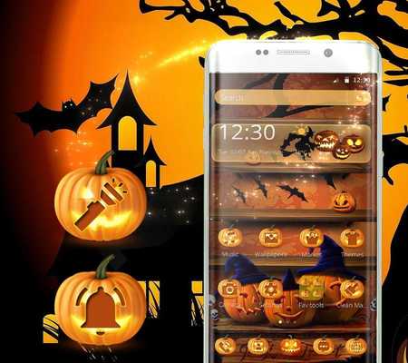 Emulate Android APK Orange Pumpkin Halloween Theme Emulate Android APK Orange Pumpkin Halloween Theme