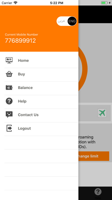 Emulate iPhone app Orange RoamKit using MyAndroid