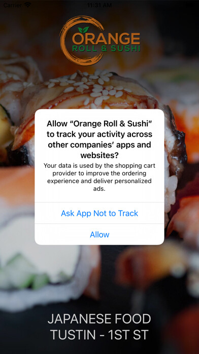 Emulate iPhone app Orange Roll & Sushi using MyAndroid Emulate iPhone app Orange Roll & Sushi using MyAndroid