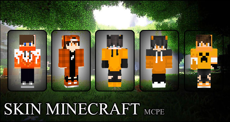 Run android online APK Orange Skin Minecraft from MyAndroid or emulate Orange Skin Minecraft using MyAndroid